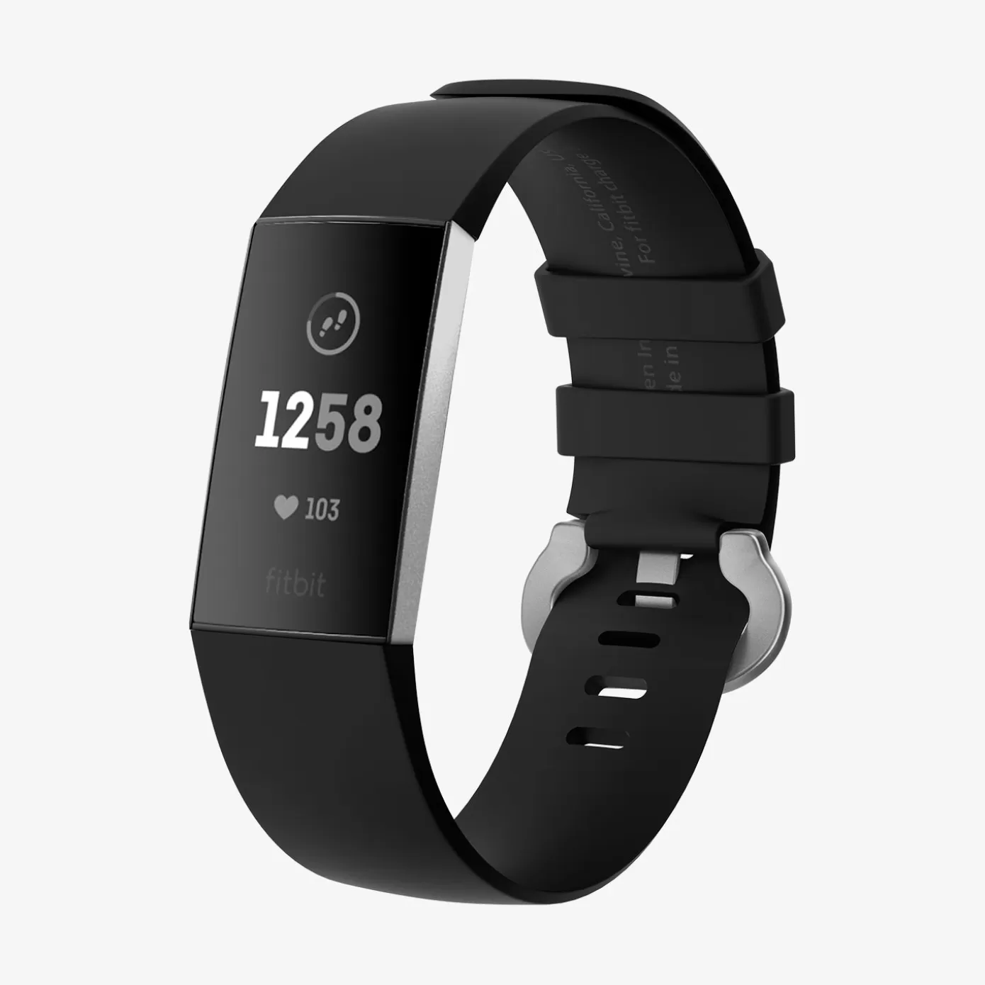 Spigen Fitbit | Silicone Fit Black