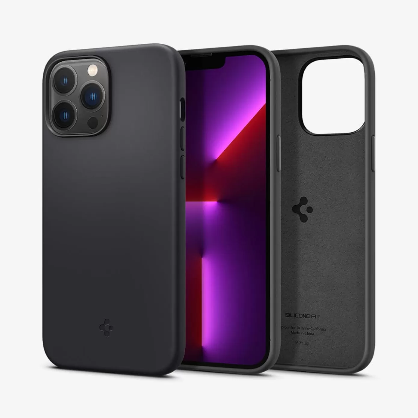 Spigen Iphone·More Iphone Series | Silicone Fit Black