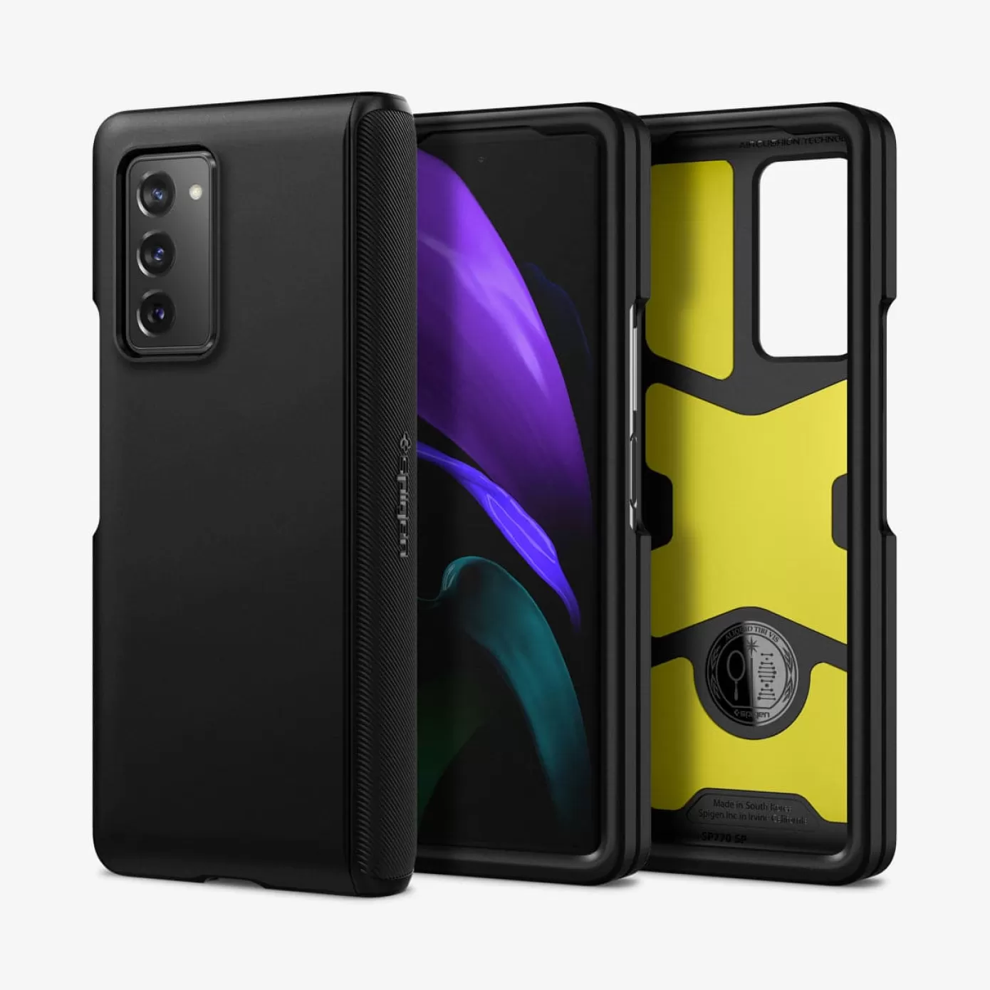 Spigen Galaxy Z·More Galaxy Z Series | Slim Armor Pro Black