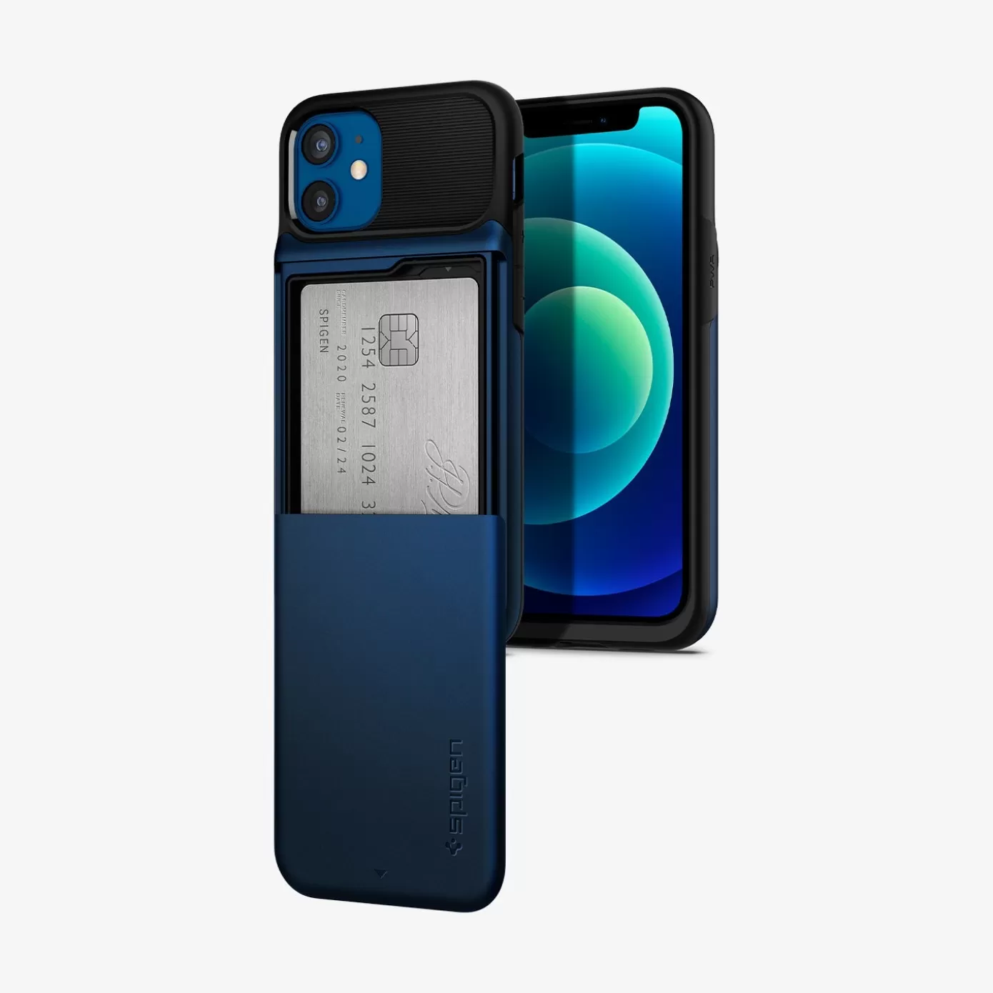 Spigen Wallets | Slim Armor Wallet Navy Blue