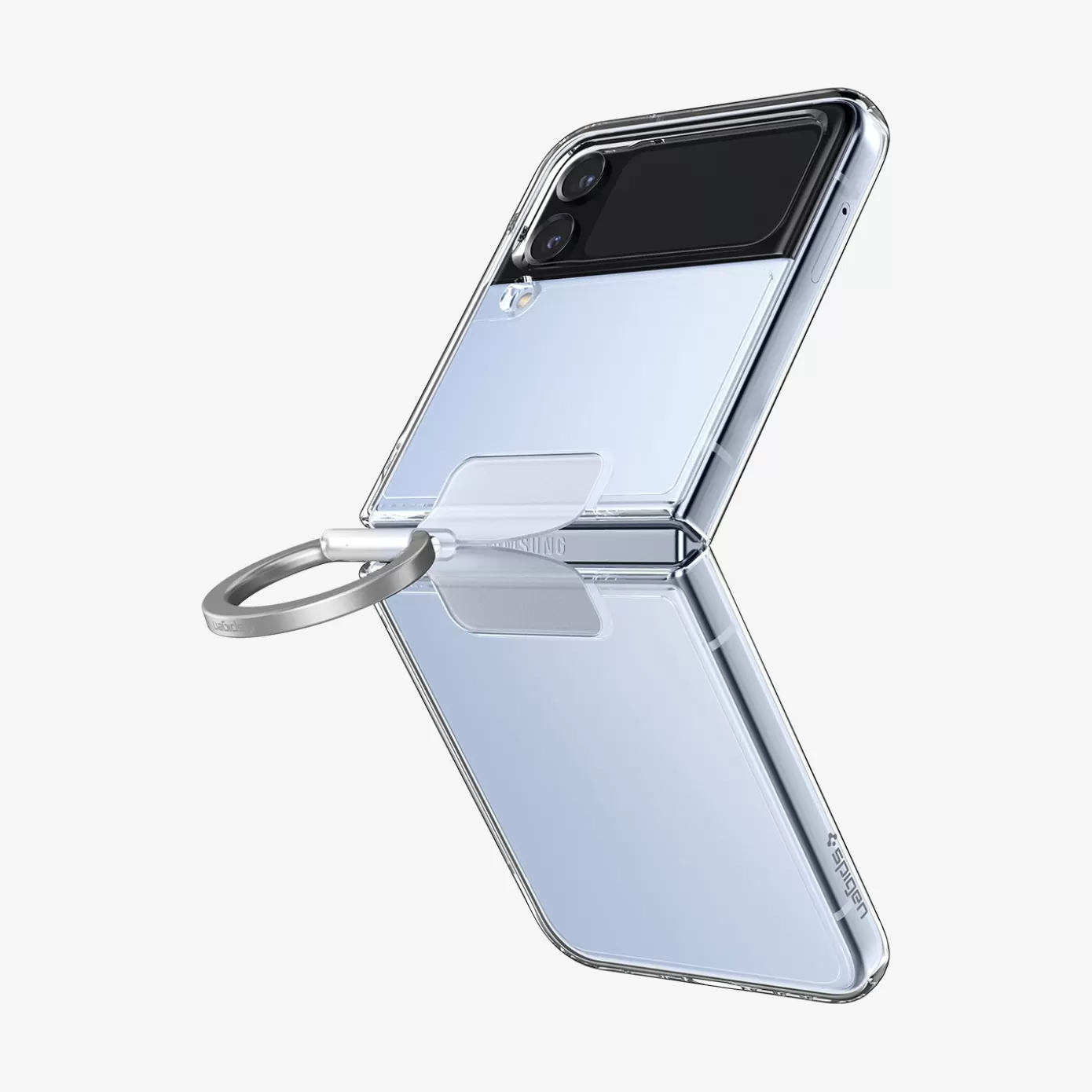 Spigen Galaxy Z·More Galaxy Z Series | Thin Fit Ring My Sketch Crystal Clear