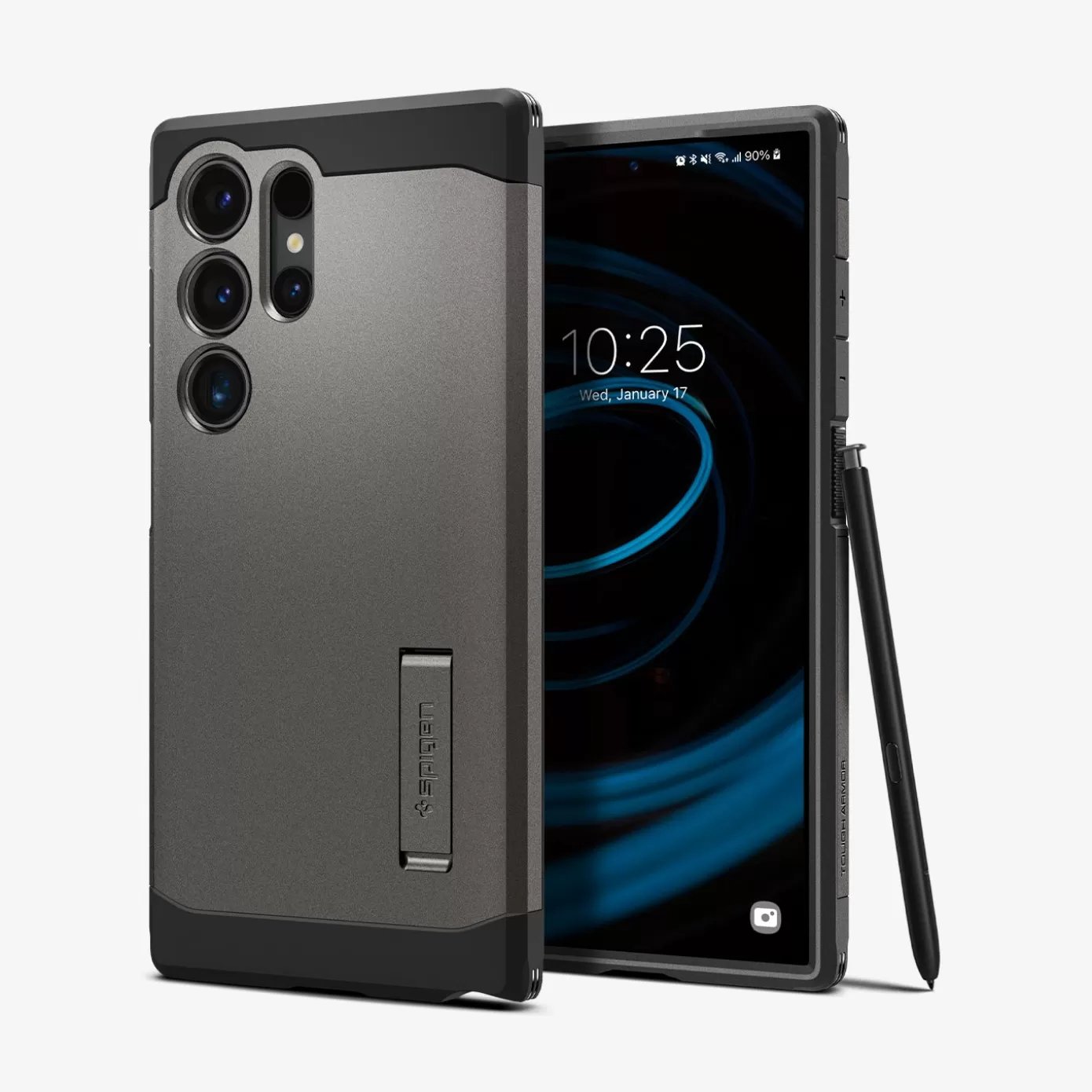 Spigen Galaxy S·Galaxy S24 Fe | Galaxy S·Galaxy S24 Ultra | Tough Armor Gunmetal
