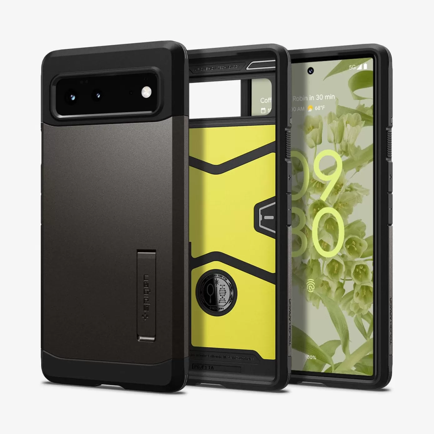 Spigen Pixel Phone·More Pixel Series | Tough Armor Gunmetal