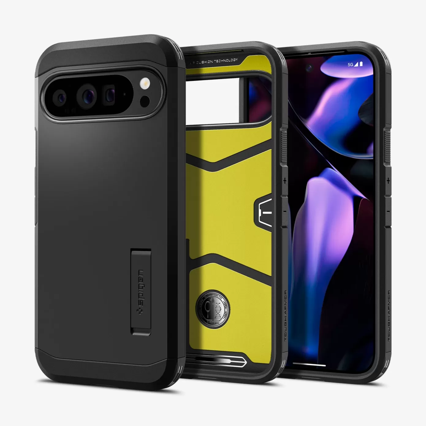 Spigen Pixel Phone·Pixel 9 Pro Xl | Pixel Phone·Pixel 9 Pro | Tough Armor Black