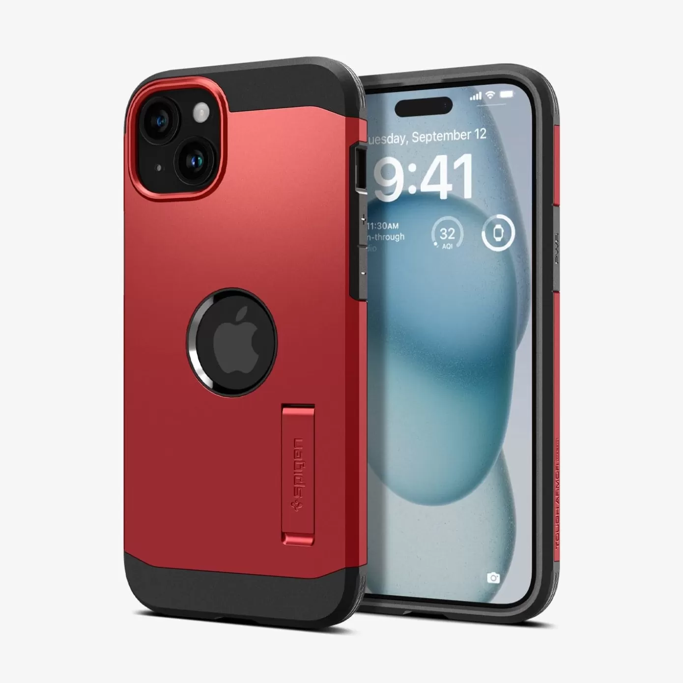 Spigen Iphone·Iphone 15 Pro Max | Iphone·Iphone 15 Pro | Tough Armor (MagFit) Red