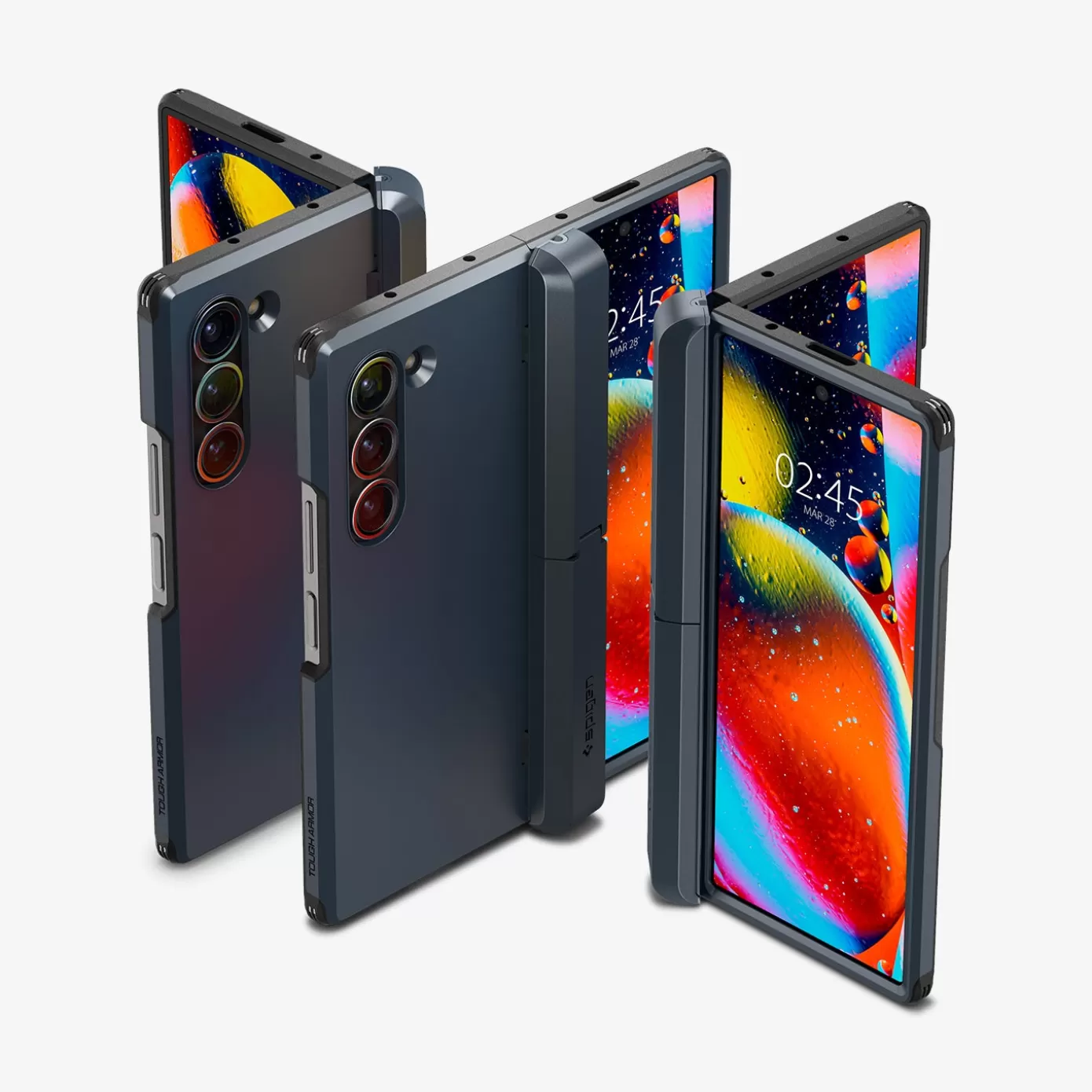 Spigen Galaxy Z·Galaxy Z Fold 6 | Tough Armor Pro P Metal Slate