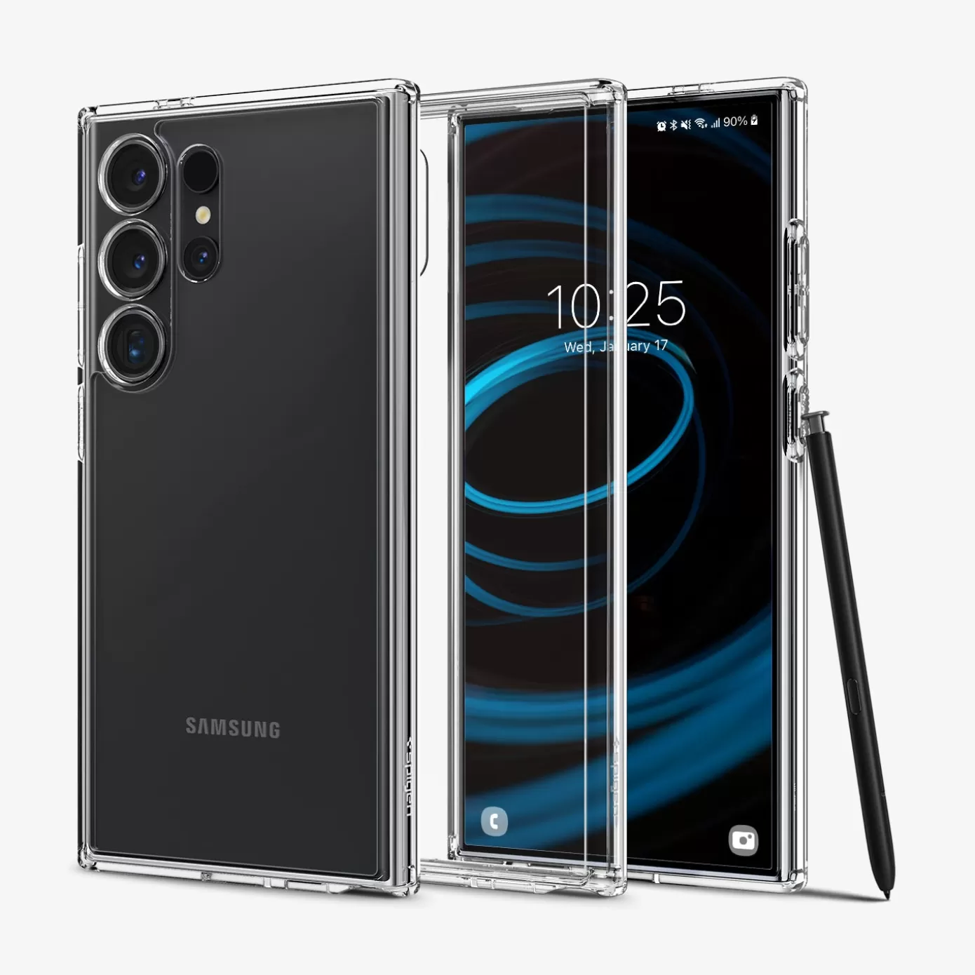 Spigen Galaxy S·Galaxy S24 Fe | Galaxy S·Galaxy S24 Ultra | Ultra Hybrid Crystal Clear