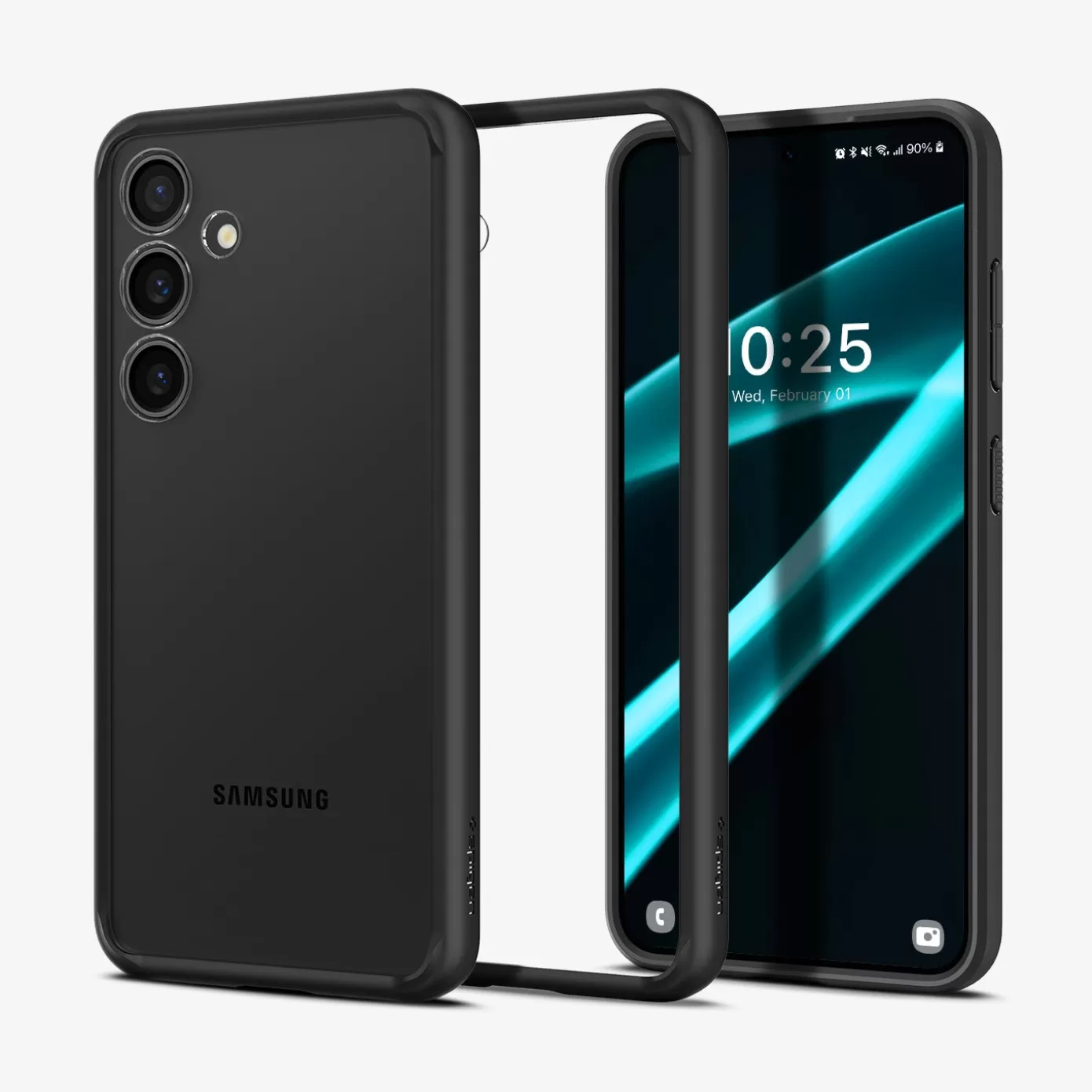 Spigen Galaxy S·Galaxy S24 Fe | Galaxy S·Galaxy S24 Ultra | Ultra Hybrid Matte Black