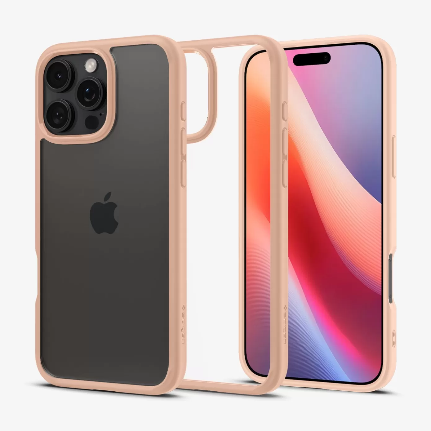 Spigen Iphone·Iphone 16 Pro Max | Iphone·Iphone 16 Pro | Ultra Hybrid Rose Titanium