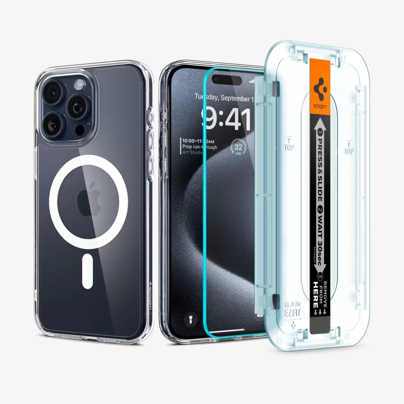 Spigen Iphone·Iphone 15 Pro Max | Iphone·Iphone 15 Pro | Ultra Hybrid Pack (MagFit) White