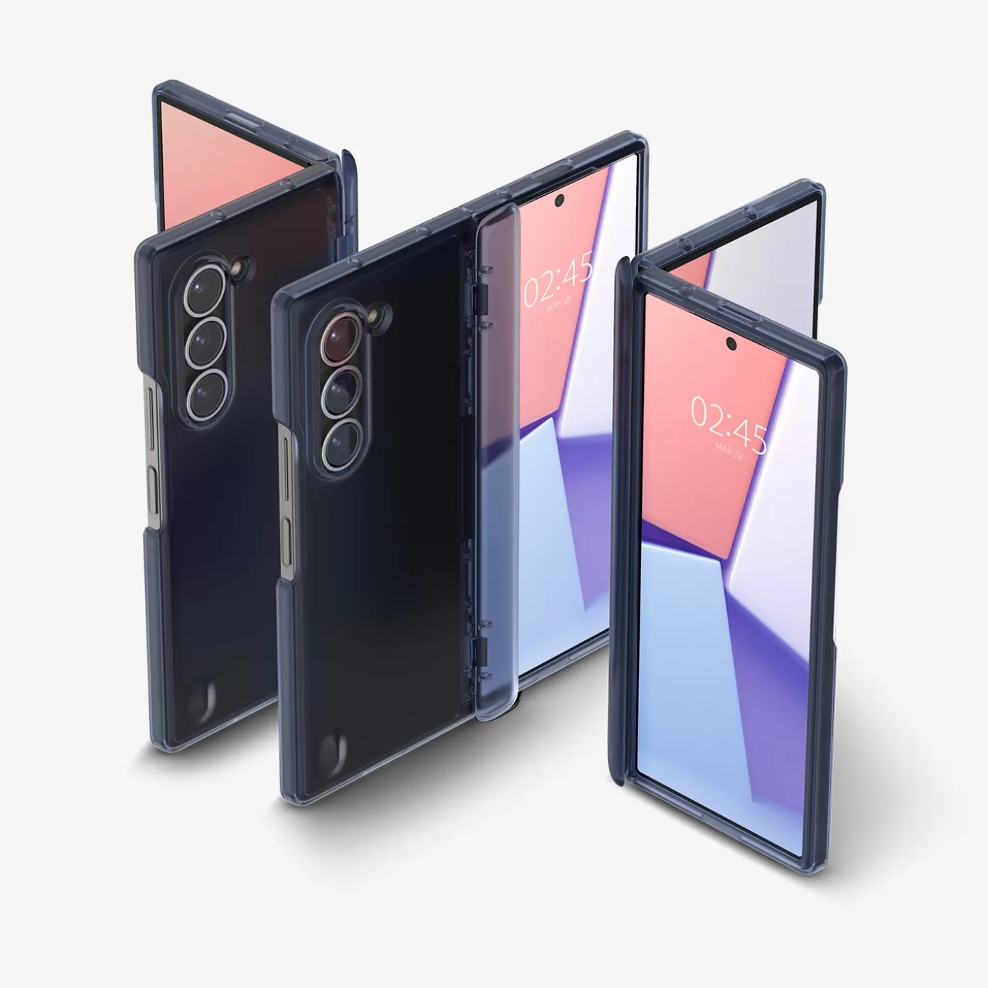 Spigen Galaxy Z·Galaxy Z Fold 6 | Ultra Hybrid Pro Frost Navy Blue