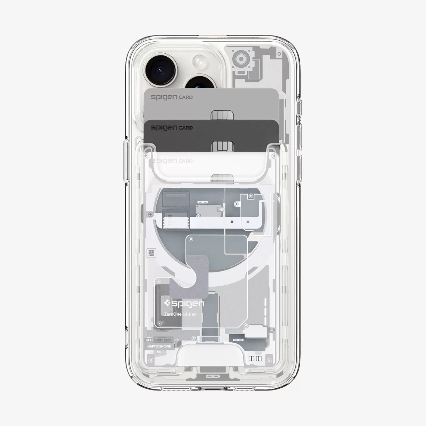 Spigen Wallets | Ultra Hybrid Zero One Zero One White