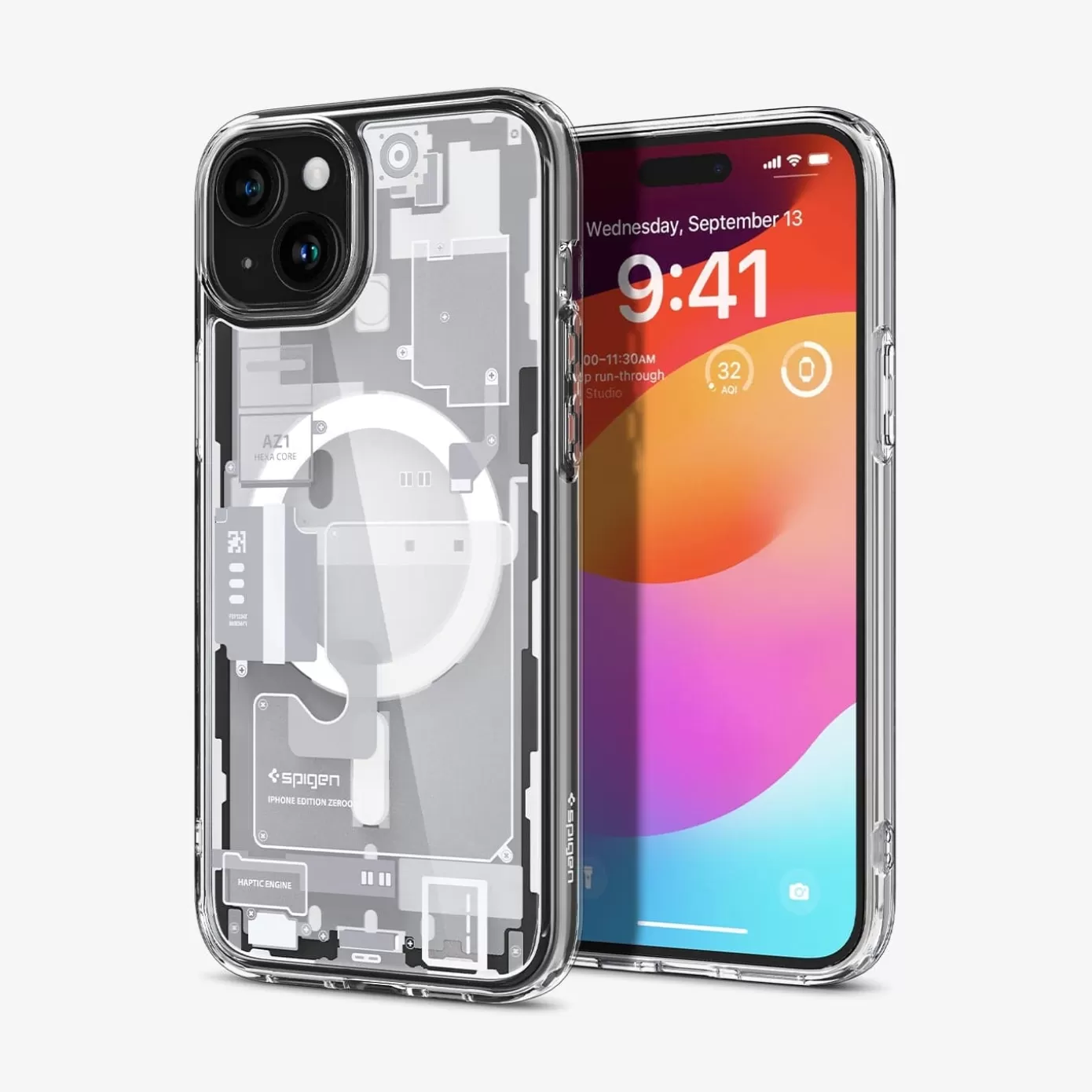 Spigen Iphone·Iphone 15 Pro Max | Iphone·Iphone 15 Pro | Ultra Hybrid Zero One (MagFit) Zero One White