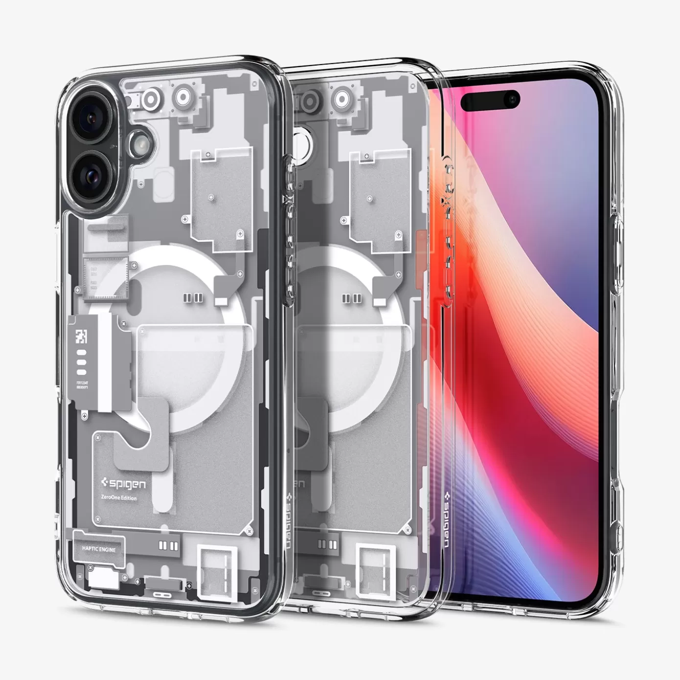 Spigen Iphone·Iphone 16 Pro Max | Iphone·Iphone 16 Pro | Ultra Hybrid Zero One (MagFit) Zero One White