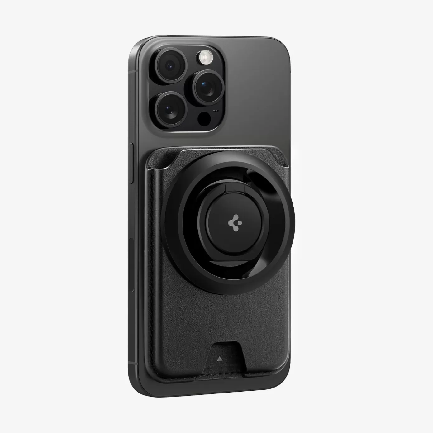 Spigen Wallets | Valentinus | 3 Cards (MagFit+) Black